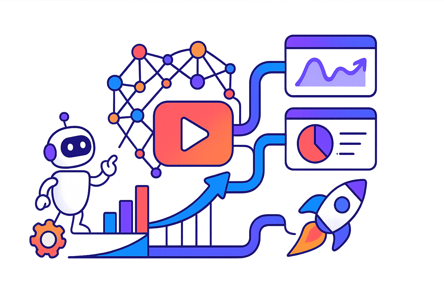 The Growth Algorithm in Action